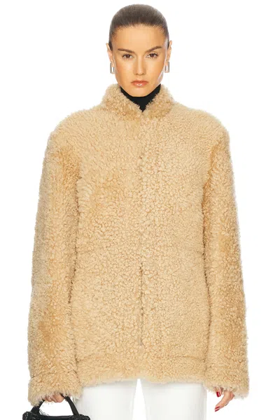Totême Toteme Jacket In Butter