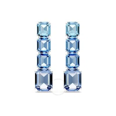 Swarovski Millenia Drop-ohrhänger In Blue