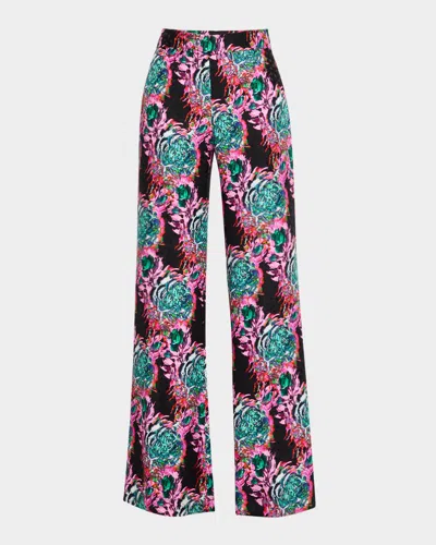 Libertine Acid Trip Flared Trumpet Pants In Mul