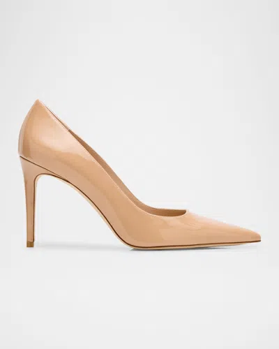 Stuart Weitzman Cusp High-heeled Shoes In Adobe