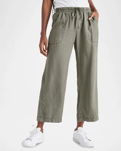 Splendid Angie Crop Wide Leg Pants In Soft Vob