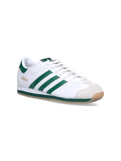 Adidas Originals Japan Country Sneakers Low-top Rubber Stripes In White
