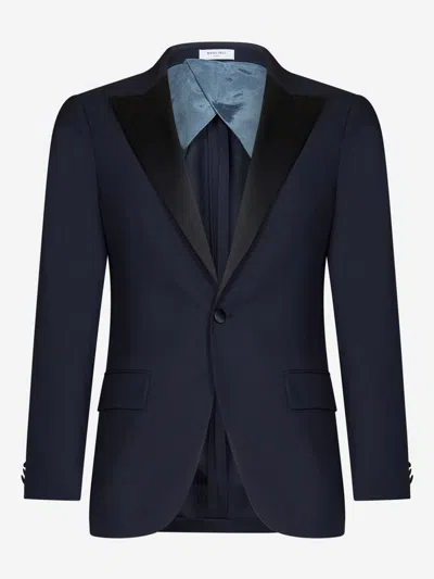 Shop Boglioli Suit In Blue