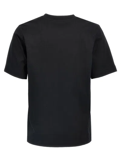 Burberry Paisley Ekd Cotton T-shirt In Black