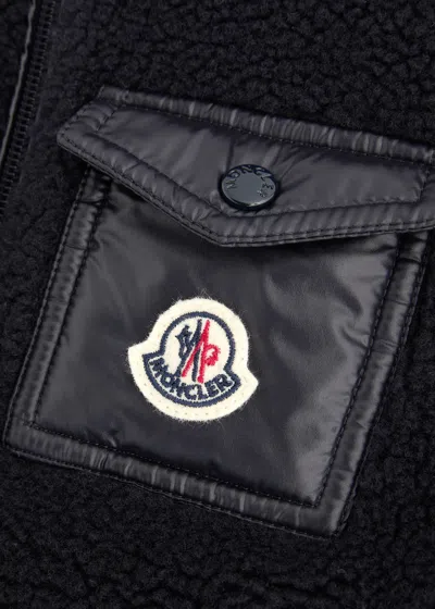 Moncler Odal Vest In Blue Dark