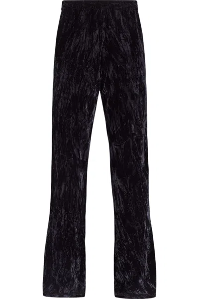 Martine Rose Wide Leg Trackpants In Black