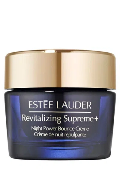 Estée Lauder Revitalizing Supreme Night Power Bounce Cream Moisturizer With Peptides In Crème