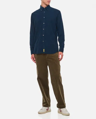 B.d.baggies Bdbaggies Cotton Shirt In Blue