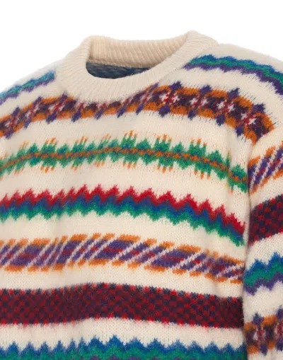 Howlin' A Woolen Wonder Jumper In Multicolour