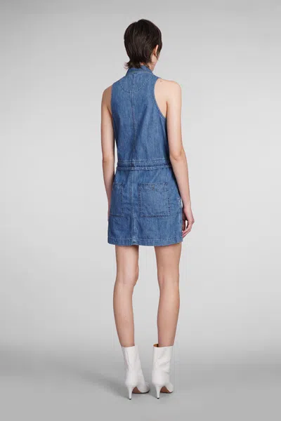 Shop Isabel Marant Étoile Ines Dress In Blue