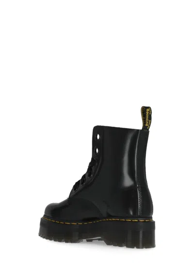 Dr. Martens' 1460 Waterproof 8 Eye Boots In Black