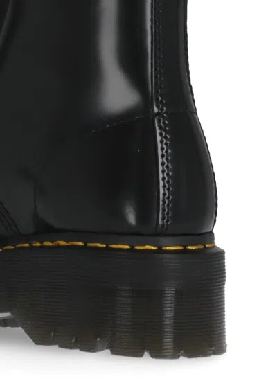 Dr. Martens' 1460 Waterproof 8 Eye Boots In Black