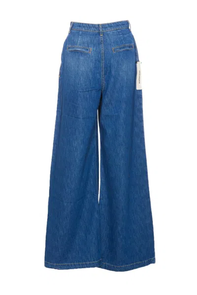 Shop Mar De Margaritas Jeans In Blue