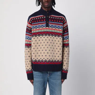 Shop Polo Ralph Lauren Blend Jumper In Brown