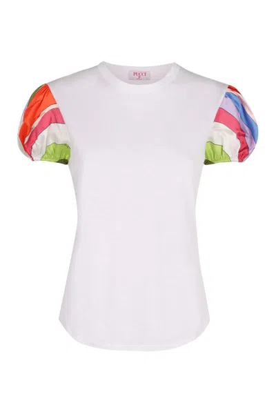 PUCCI PUCCI COTTON T-SHIRT 