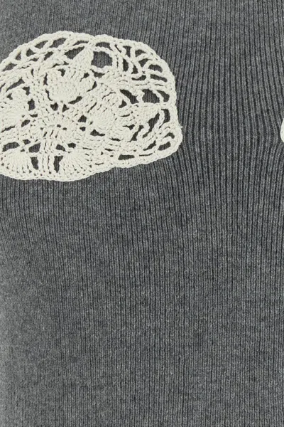 Magda Butrym Grey Cashmere Tank Top