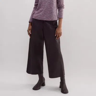Me+em Houndstooth Tweed High Neck Top In Pink/navy/black