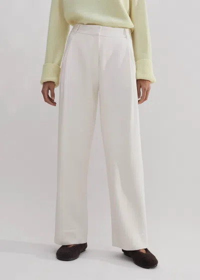Me+em Forever Relaxed Tux Man Pant In Ivory