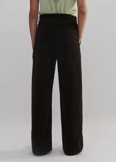 Me+em Velvet Evening Kick Flare Pant In Double Espresso