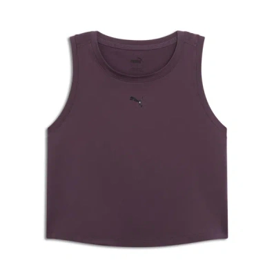 Puma Cloudspun Women's Tank Top In Midnight Plum