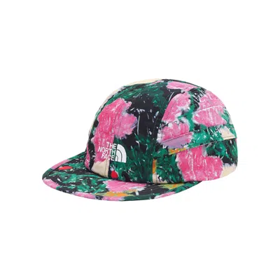 Pre-owned Supreme X The North Face Trekking Soft Bill Cap 'flowers' In Multi-color