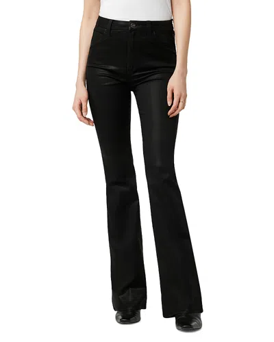 Joe's Jeans Hi-rise Honey Coated Bootcut Jean In Black In Black