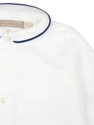 La Stupenderia Two-tone Baby Set In Blue