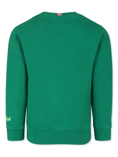 Mc2 Saint Barth X Snoopy Peanuts Sweatshirt In Green