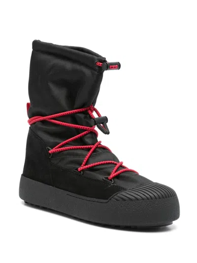 Moon Boot Mtrack Polar Cordy Bootie In Black