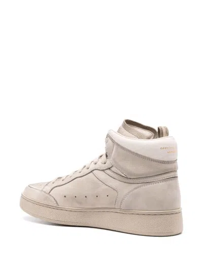 Officine Creative The Answer 108 High-top Sneakers In Grey