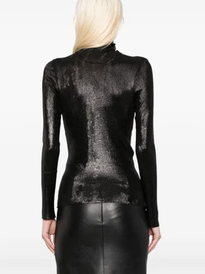 Tom Ford Roll-neck Jumper In Metallic