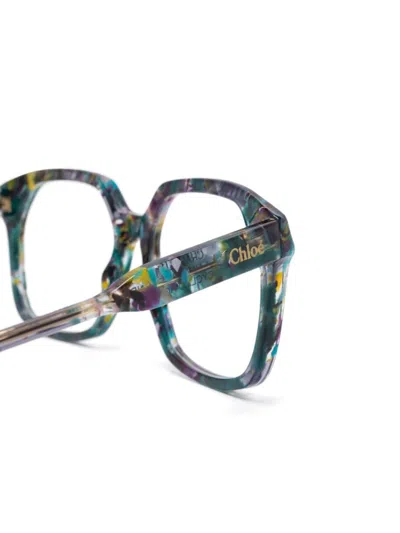 Chloé Harlequin Glasses In Blue
