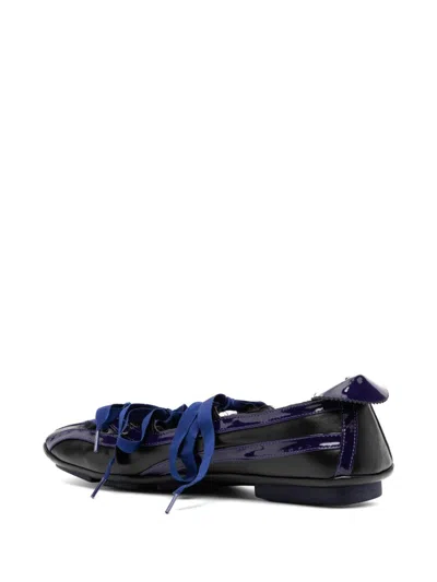 Kiko Kostadinov Lella Hybrid Shoes Pitch / Navy / Ink Midnight In Purple