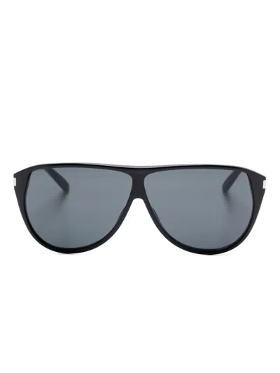 Saint Laurent Sl 731 Gaspar Sunglasses In Black