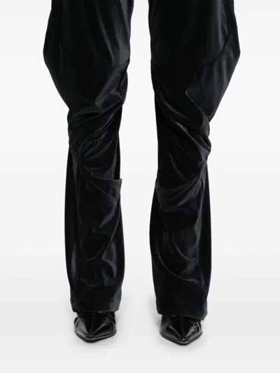 Kiko Kostadinov Shikari Trousers Graphite In Grey