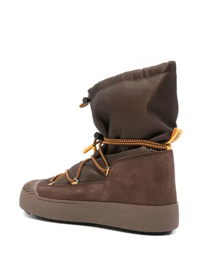 Moon Boot Brown Mtrack Polor Cordy Boots In Brown