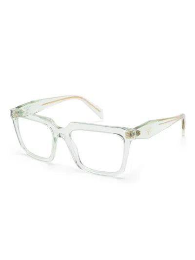 Prada 0pr A19v Glasses In Green