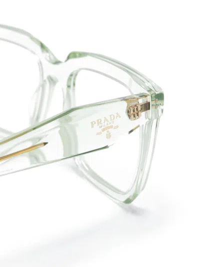 Prada 0pr A19v Glasses In Green