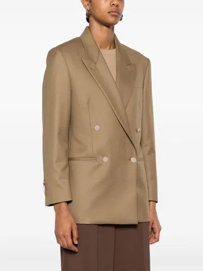 Eraldo Wool Blazer In Neutrals
