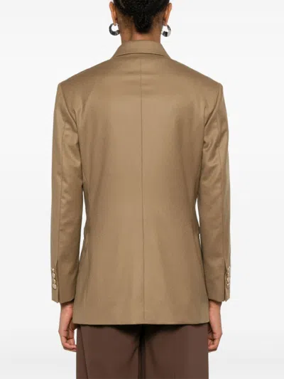 Eraldo Wool Blazer In Neutrals