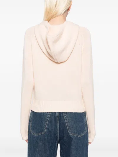 Shop Zimmermann Hooded Jumper In Neutrals