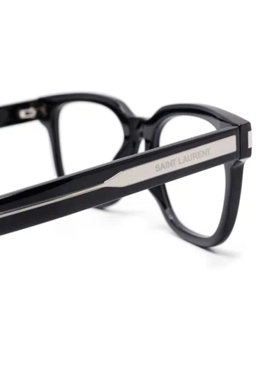 Shop Saint Laurent Sl 711 Glasses In Black