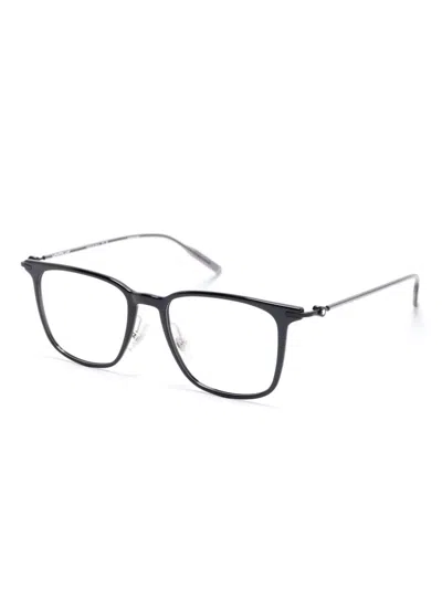 Montblanc Rectangle-frame Glasses In Black