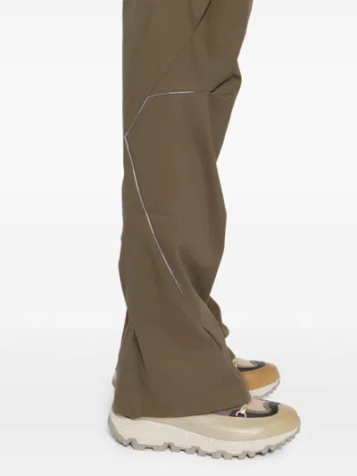 Kiko Kostadinov Ohne K-dart Trousers Brass In Green