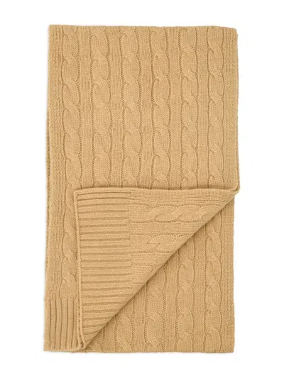 Polo Ralph Lauren Cable Scarf In Neutrals