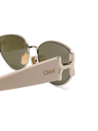 Chloé Marcie Sunglasses In Neutrals