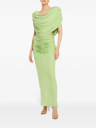 De La Vali Veda Top In Green