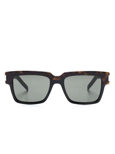 Saint Laurent Vadim Sunglasses In Brown