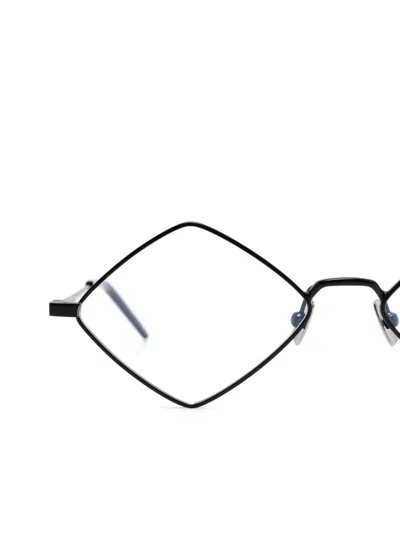 Shop Saint Laurent Lisa Glasses In Black