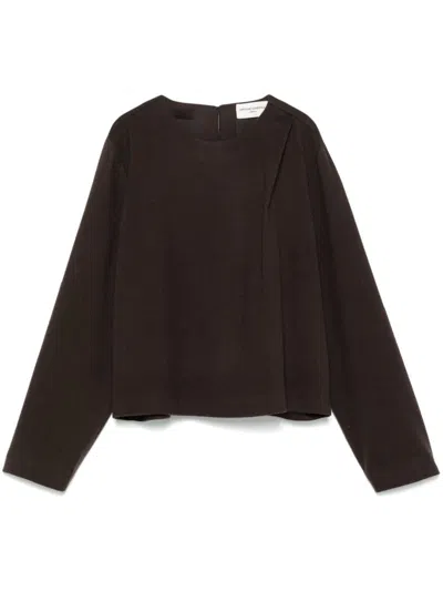 Officine Generale Francky Blouse In Braun